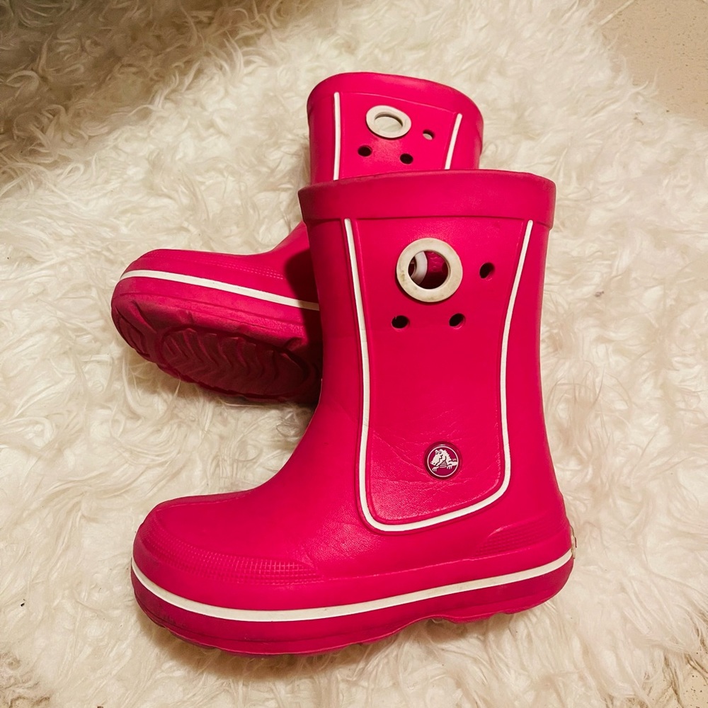 Crocs kids 12c/13 rain boots